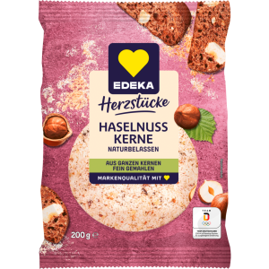 EDEKA Herzstücke Haselnusskerne gemahlen 200g