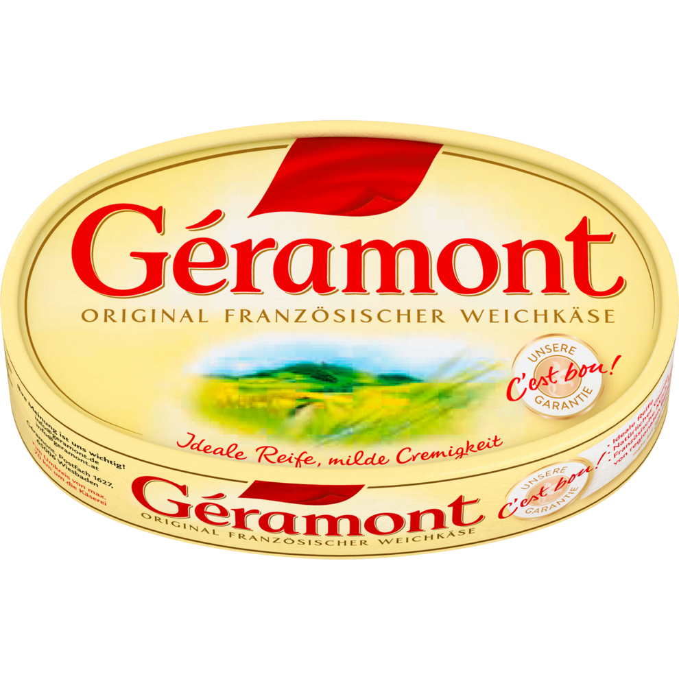 Geramont Натуральный двойные сливки 200g