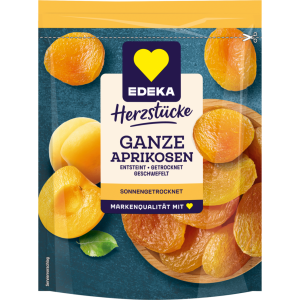 EDEKA Herzstücke Aprikosen ganz, entsteint getrocknet geschwefelt 200g