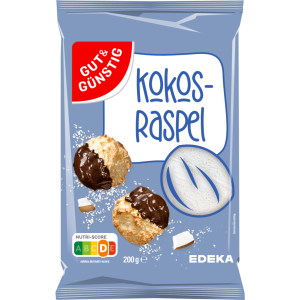 GUT&GÜNSTIG Kokosraspel 200g