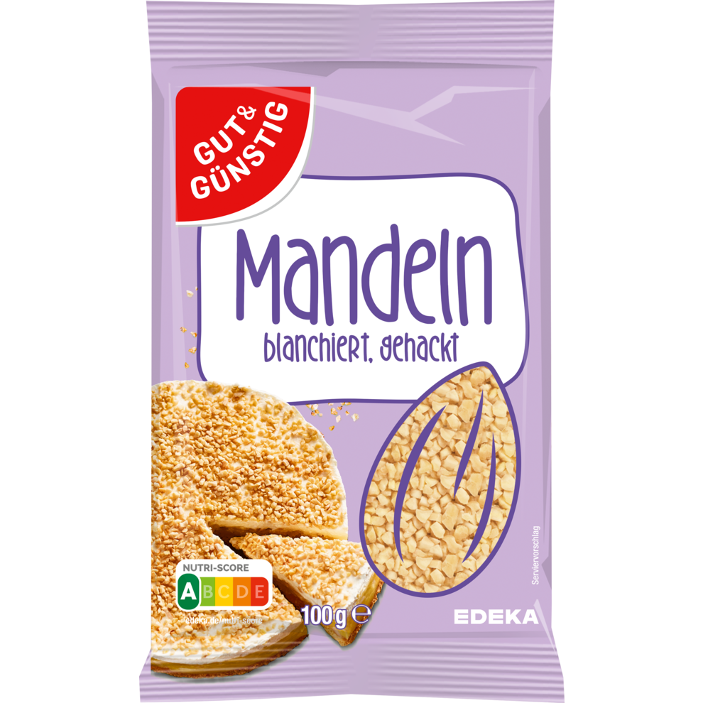 GUT&GÜNSTIG Миндаль рубленый 100g