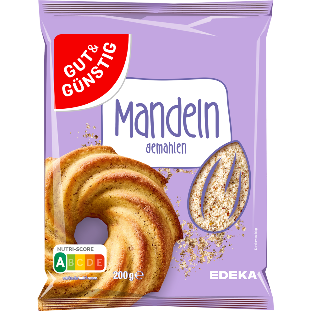 GUT&GÜNSTIG Миндаль молотый 200g