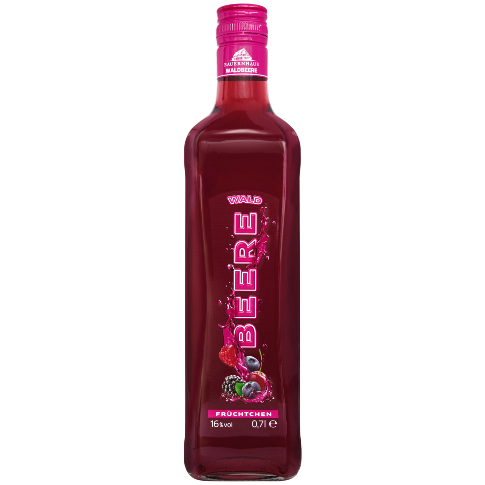 Bauernhaus Waldbeeren mit Korn 16% 0,7l