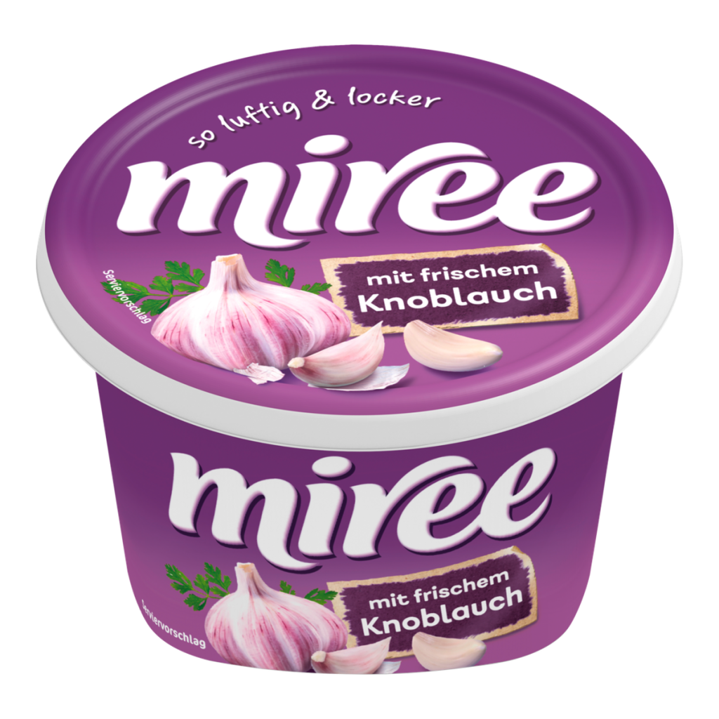Miree Frischkäse Knoblauch Doppelrahmstufe 150g