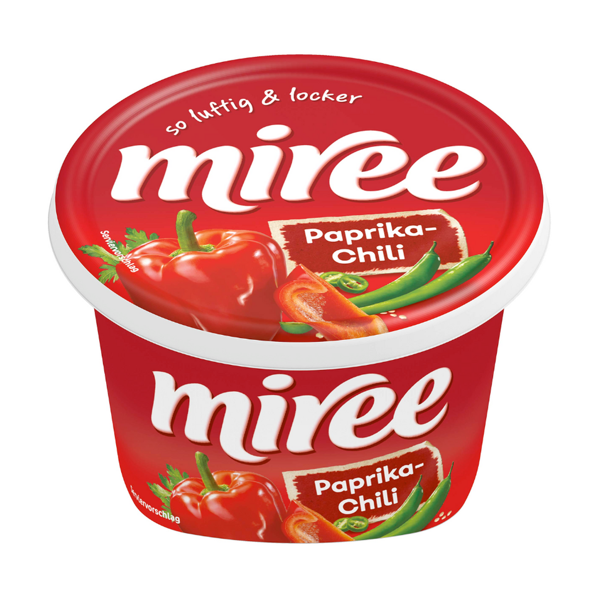Miree Frischkäse Paprika-Chilli 65% Doppelrahmstufe 150g