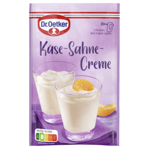 Dr.Oetker Käse Sahne Creme für 150ml 63g