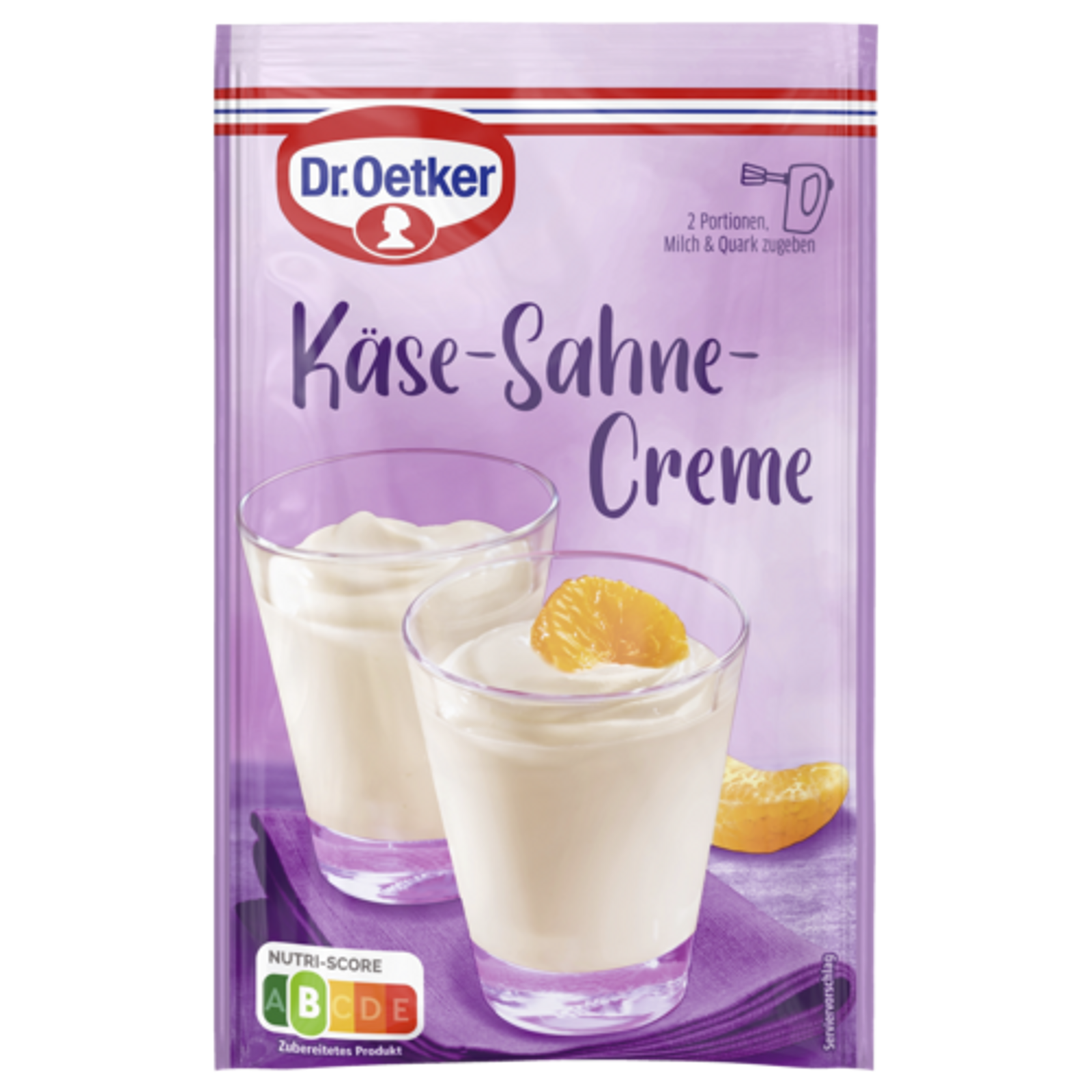 Dr.Oetker Käse Sahne Creme für 150ml 63g