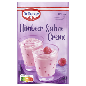Dr.Oetker Himbeer Sahne Creme für 250ml 62g