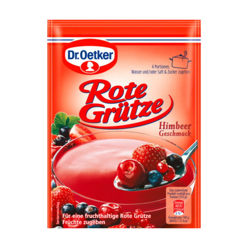 Dr.Oetker Rote Grütze für 3x500ml 120g
