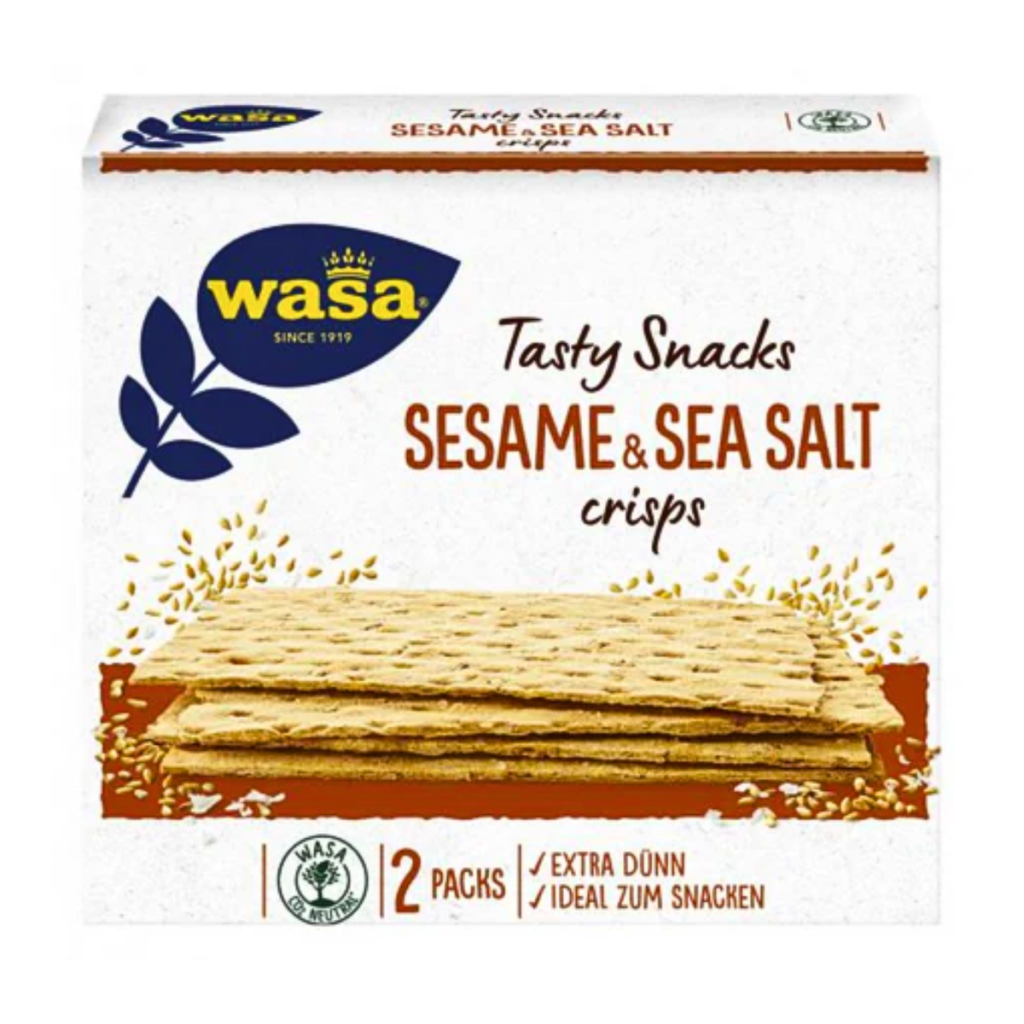 Wasa Tasty Snacks Crisp Sesame 190g