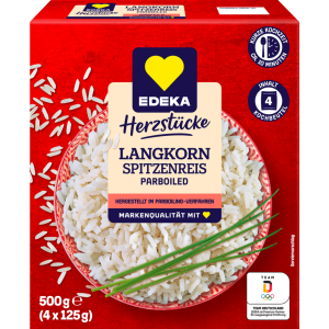 EDEKA Herzstücke Parboiled Reis im Kochbeutel 10Min 500g