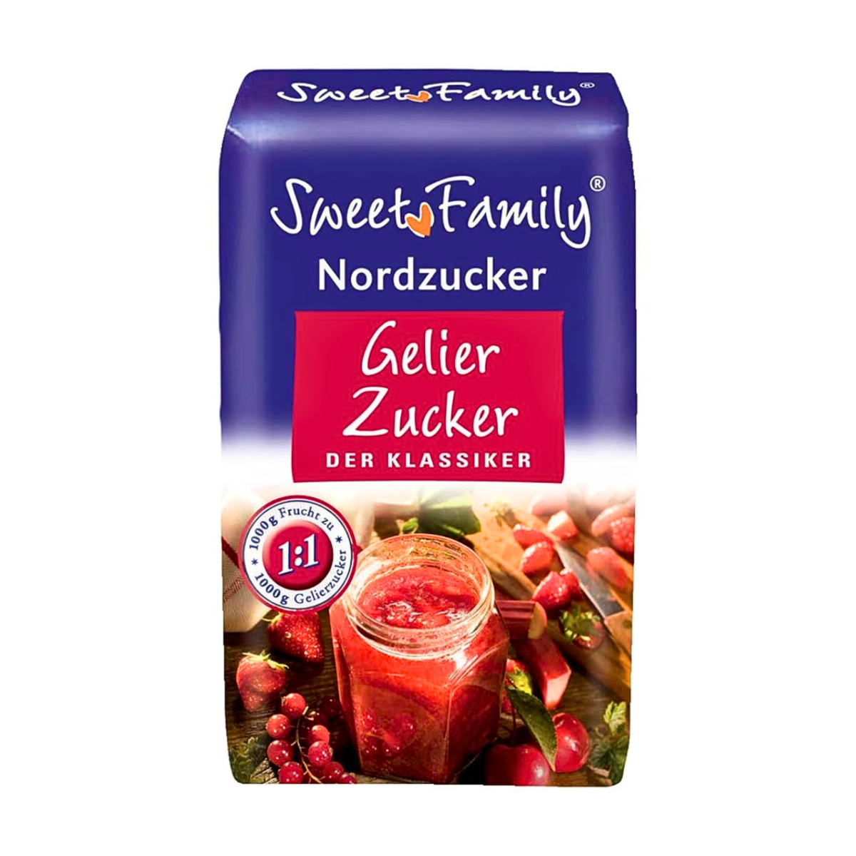 Sweet Family Nordzucker Gelierzucker 1:1 1kg