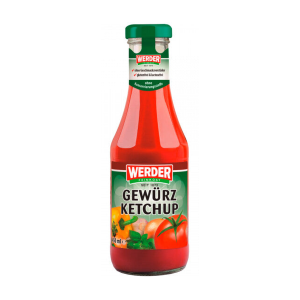 Werder Tomaten-Gewürzketchup 450ml