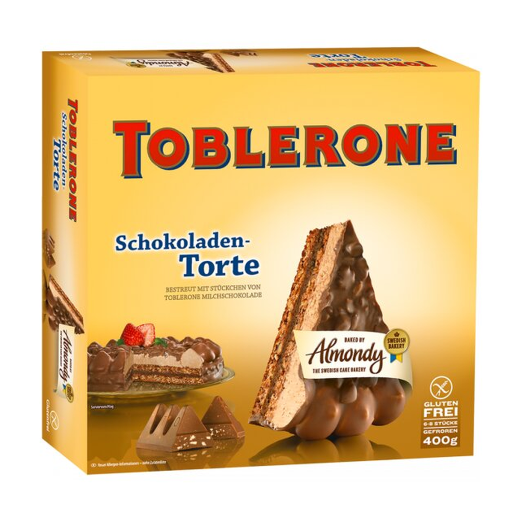 Almondy Mandeltorte Toblerone mit Stückchen 400g