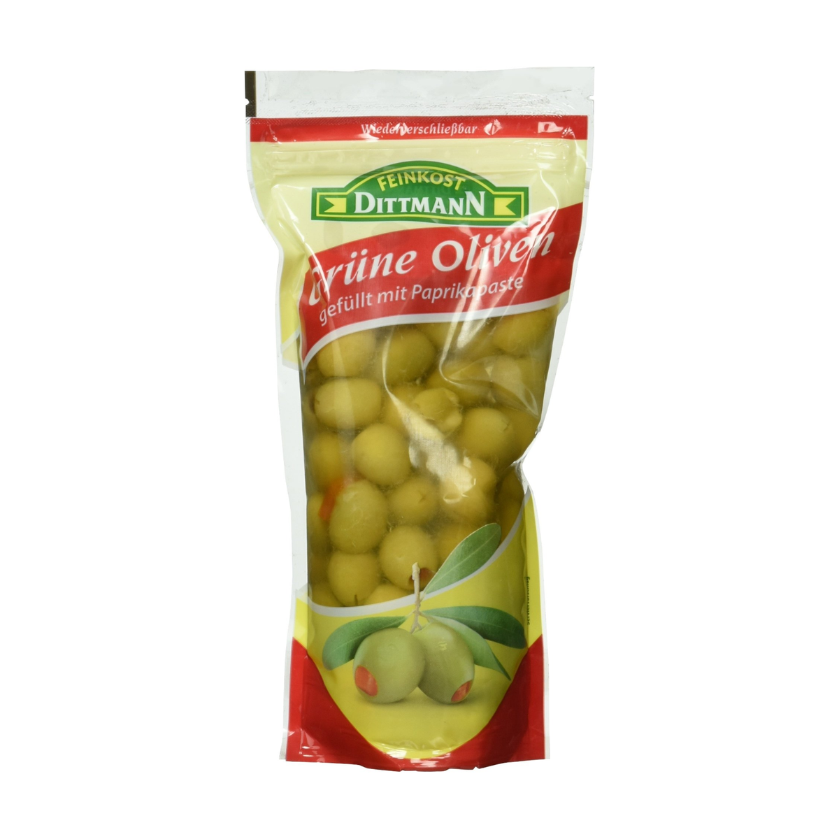 Feinkost Dittmann оливки с начинкой паприка паста 485g