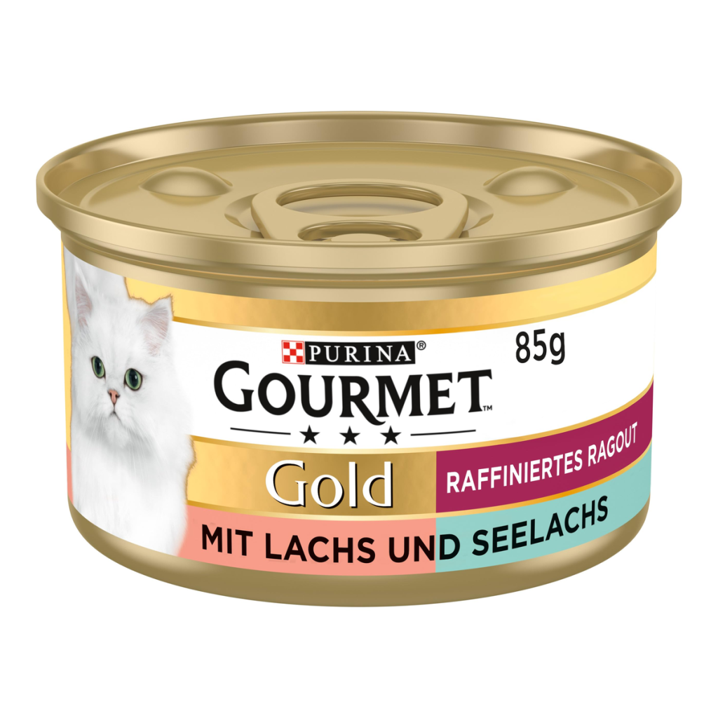 Gourmet Gold Seelachs Katzennassnahrung 85g