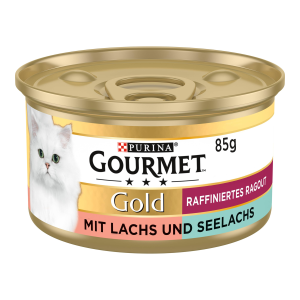 Gourmet Gold Seelachs Katzennassnahrung 85g