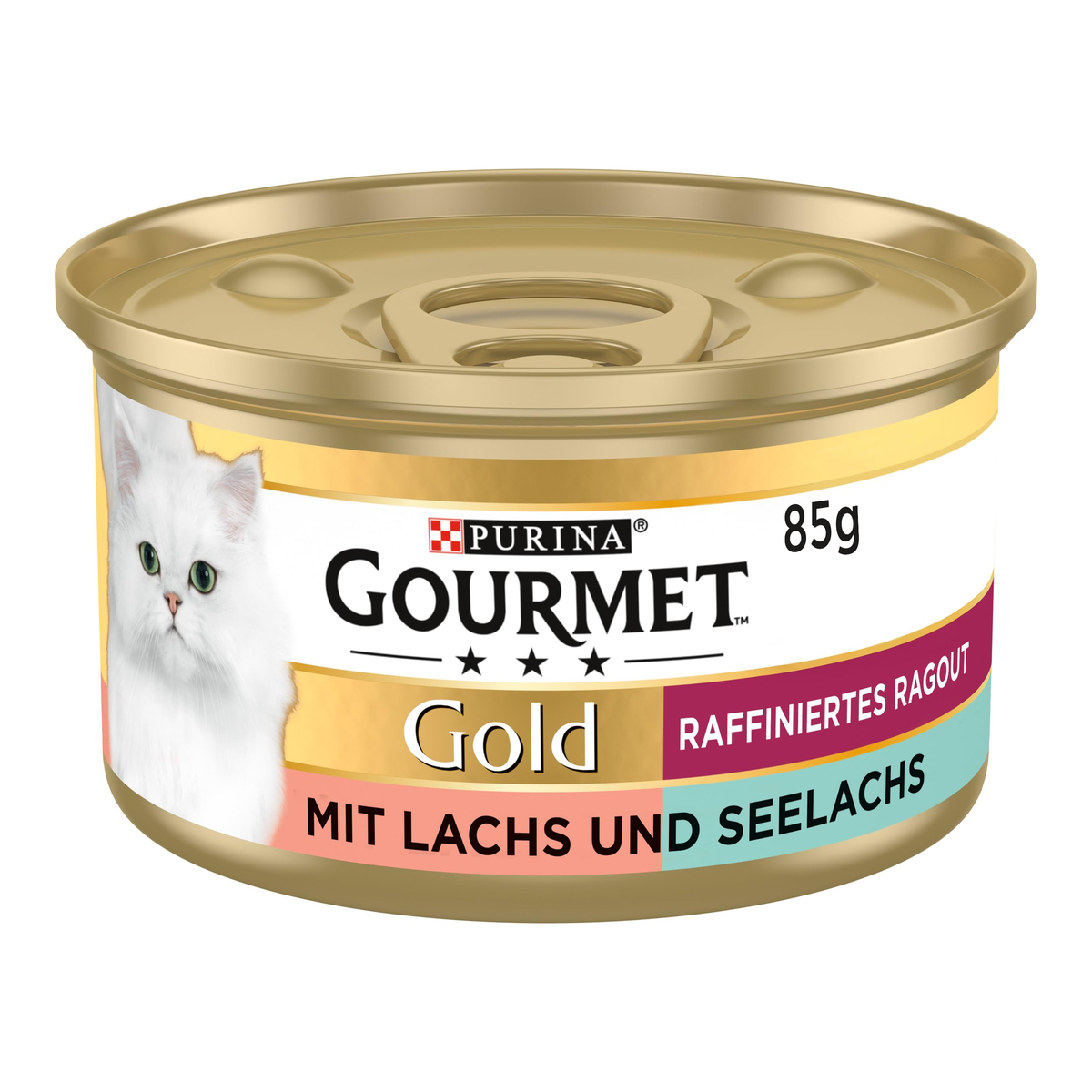 Gourmet Gold Seelachs Katzennassnahrung 85g
