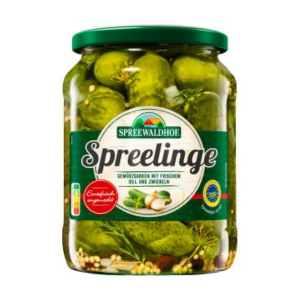 Spreewaldhof Saure Gurken (Spreewälder Gurken) 650g