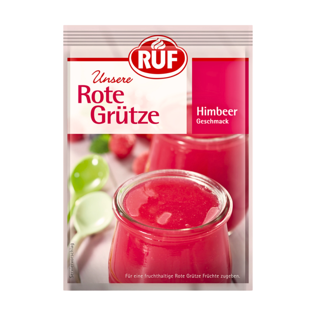RUF Rote Grütze Himbeer für 1,5l 120g