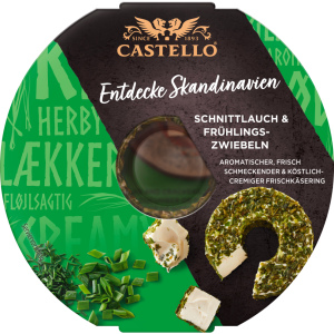 Castello Schnittlauch Doppelrahmstufe 125g