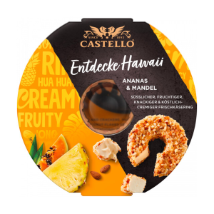 Castello Ананас миндаль двойные сливки 125g