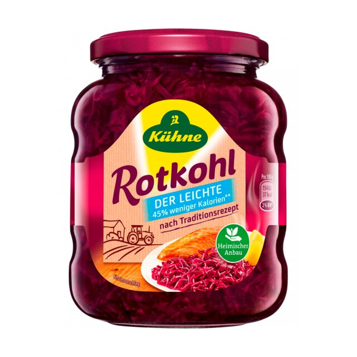 Kühne Rotkohl leicht 350g