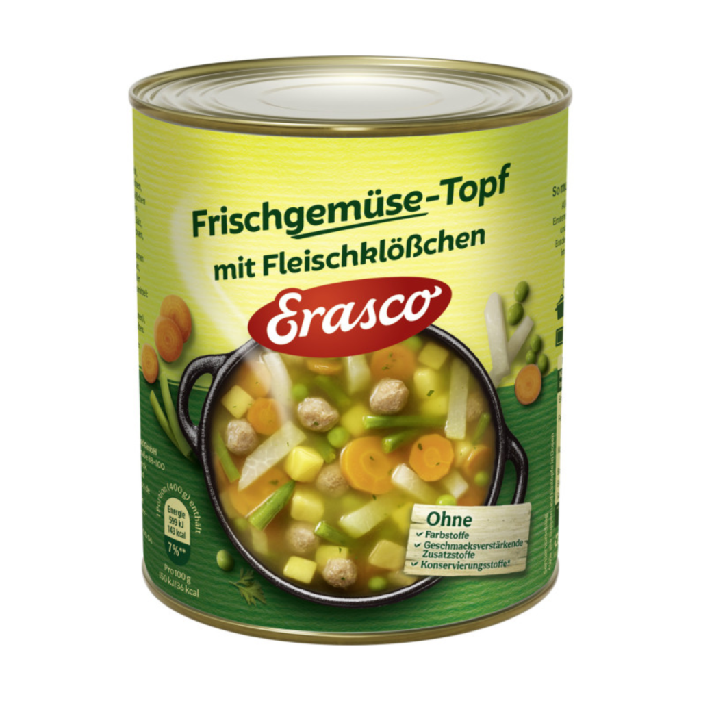 Erasco Frischgemüsetopf 800g