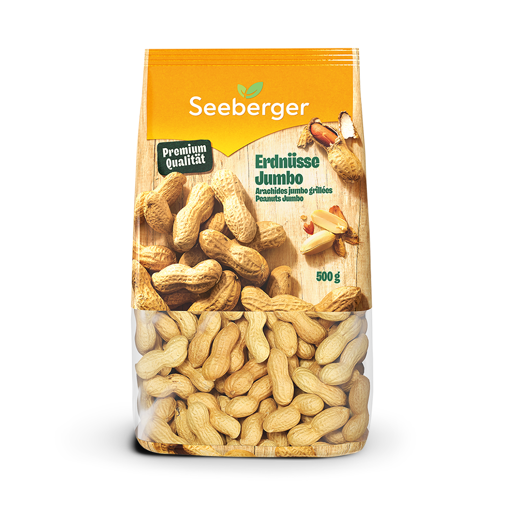 Seeberger Erdnüsse Jumbo Riesen 500g