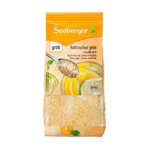 Seeberger Rorhzucker grob unraffiniert 500g
