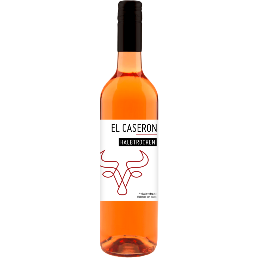 El Caseron Rosado Wein aus Spanien halbtrocken 0,75l
