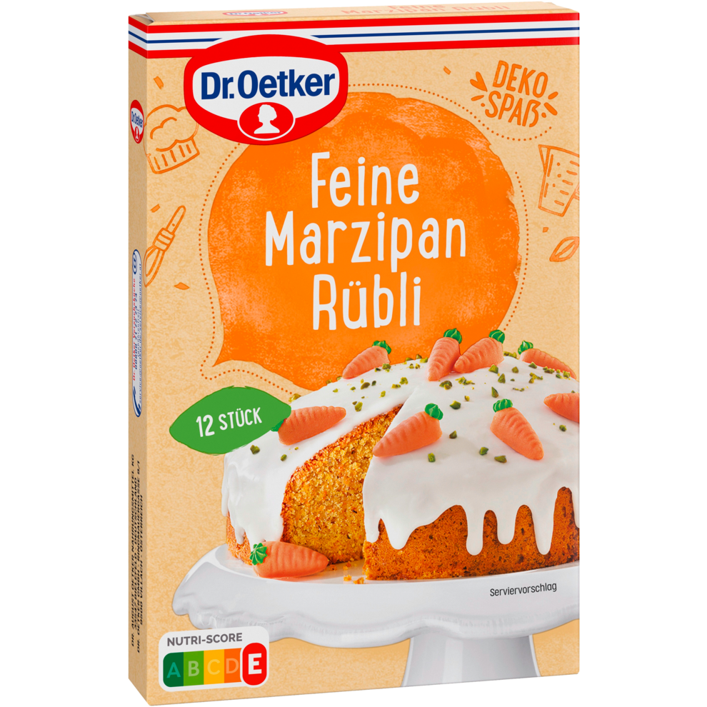 Dr.Oetker feine Marzipan Rübli 42g