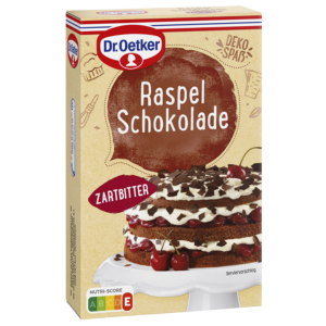 Dr.Oetker Raspelschokolade Zartbitter 100g