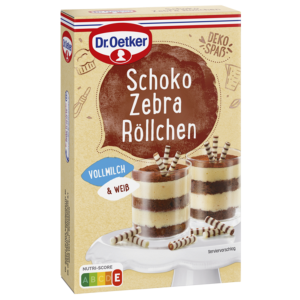 Dr.Oetker Schoko Zebraröllchen 75g