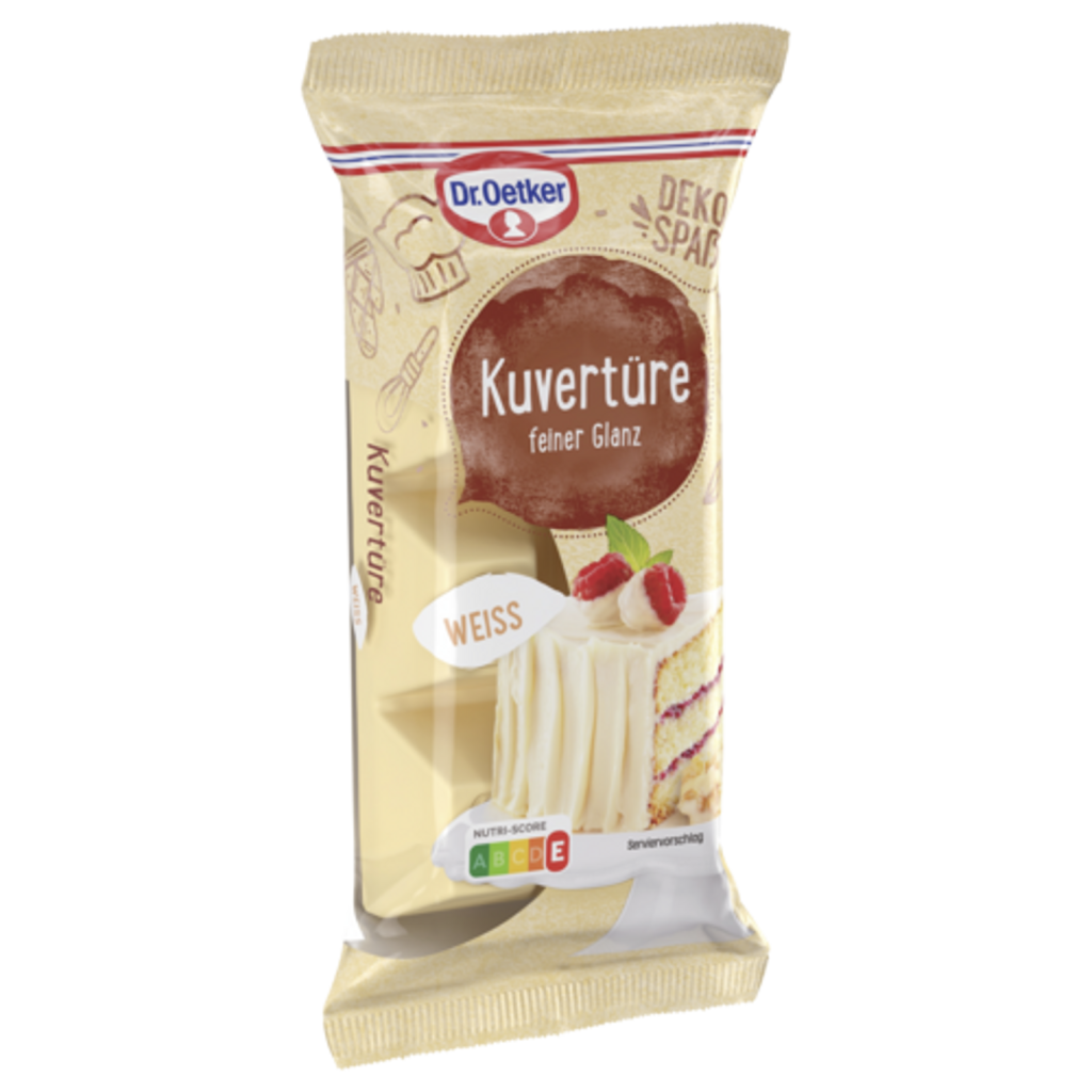Dr.Oetker Kuvertüre Weiß 150g