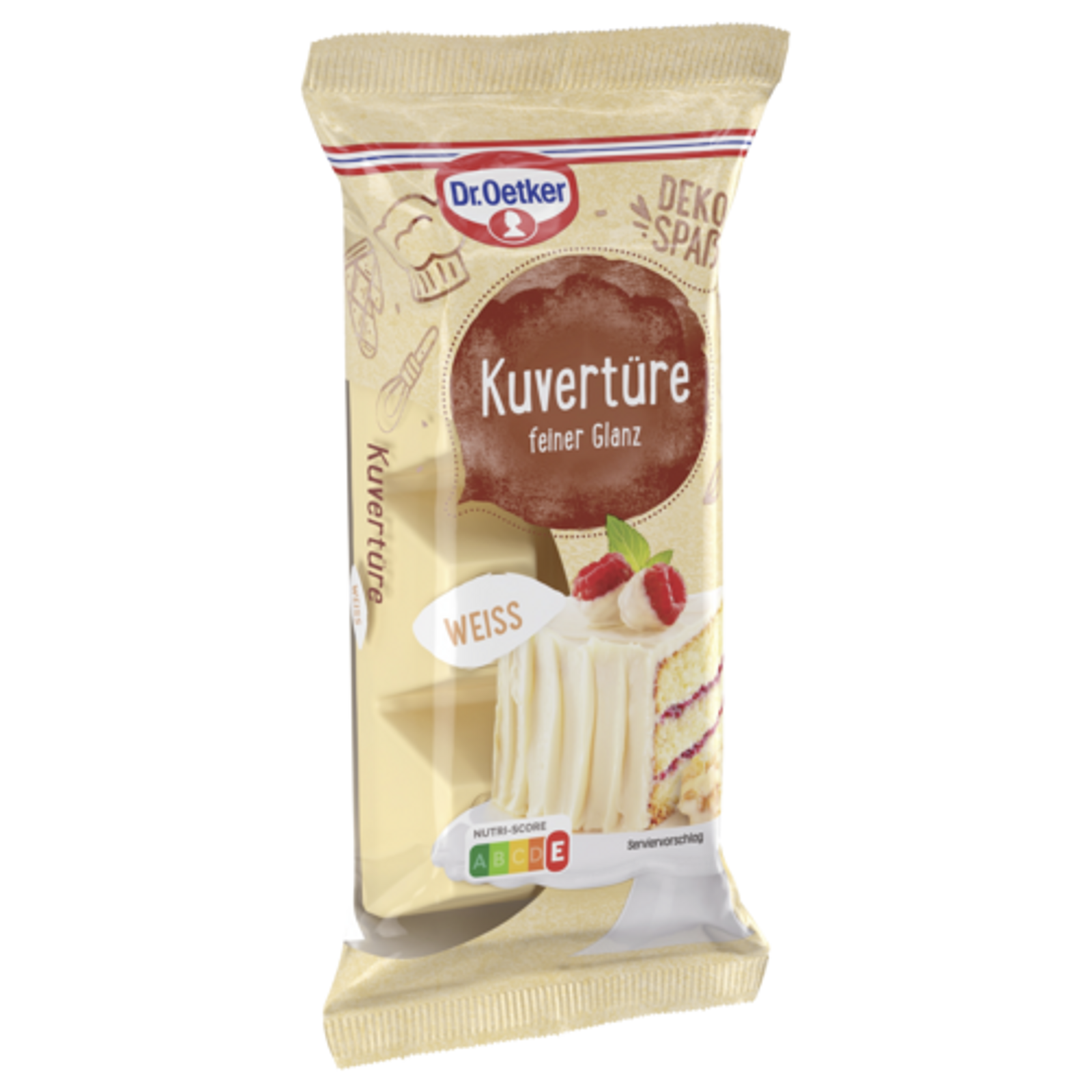 Dr.Oetker Kuvertüre Weiß 150g