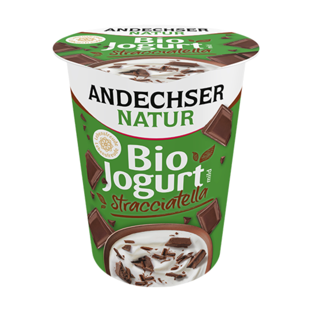 Bio Andechser Natur Joghurt mild Stracciatella 3,8%400g