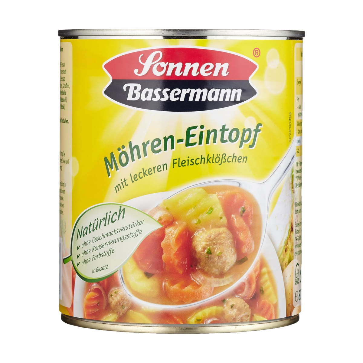 Sonnen Bassermann Möhren-Eintopf 800g