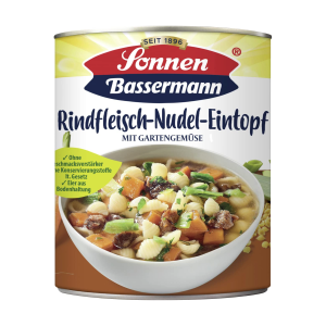 Sonnen Bassermann Rindfleisch Nudel-Eintopf 800g