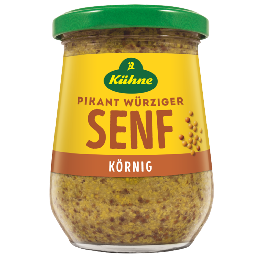 Kühne Senf körnig 250ml