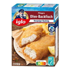 ASC Iglo Filegro Ofen Backfisch 240g