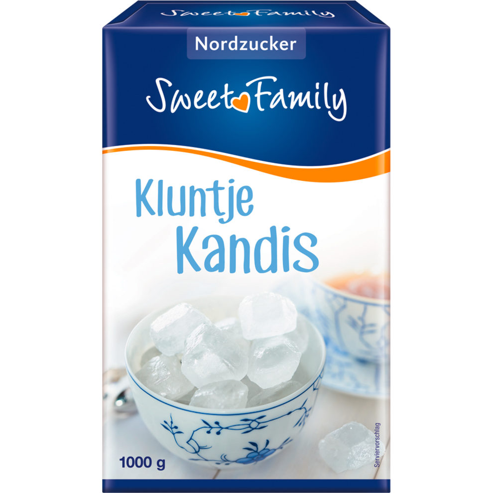 Sweet Family Nordzucker Kluntje weiss 1kg