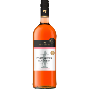 Rheinberg Kellerei Portugieser Rosewein Rheinhessen halbtrocken QbA 1l