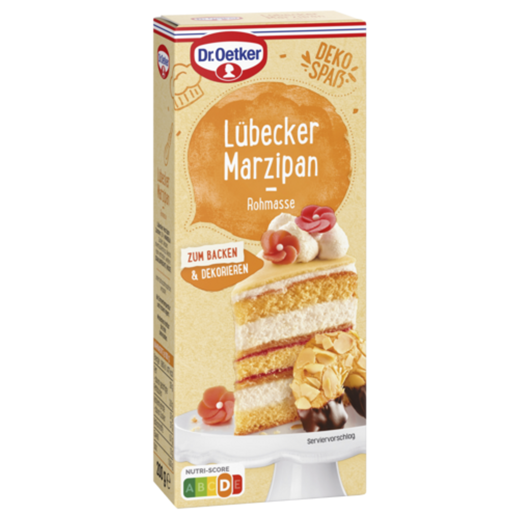 Dr.Oetker Lübecker Marzipan Rohmasse 200g