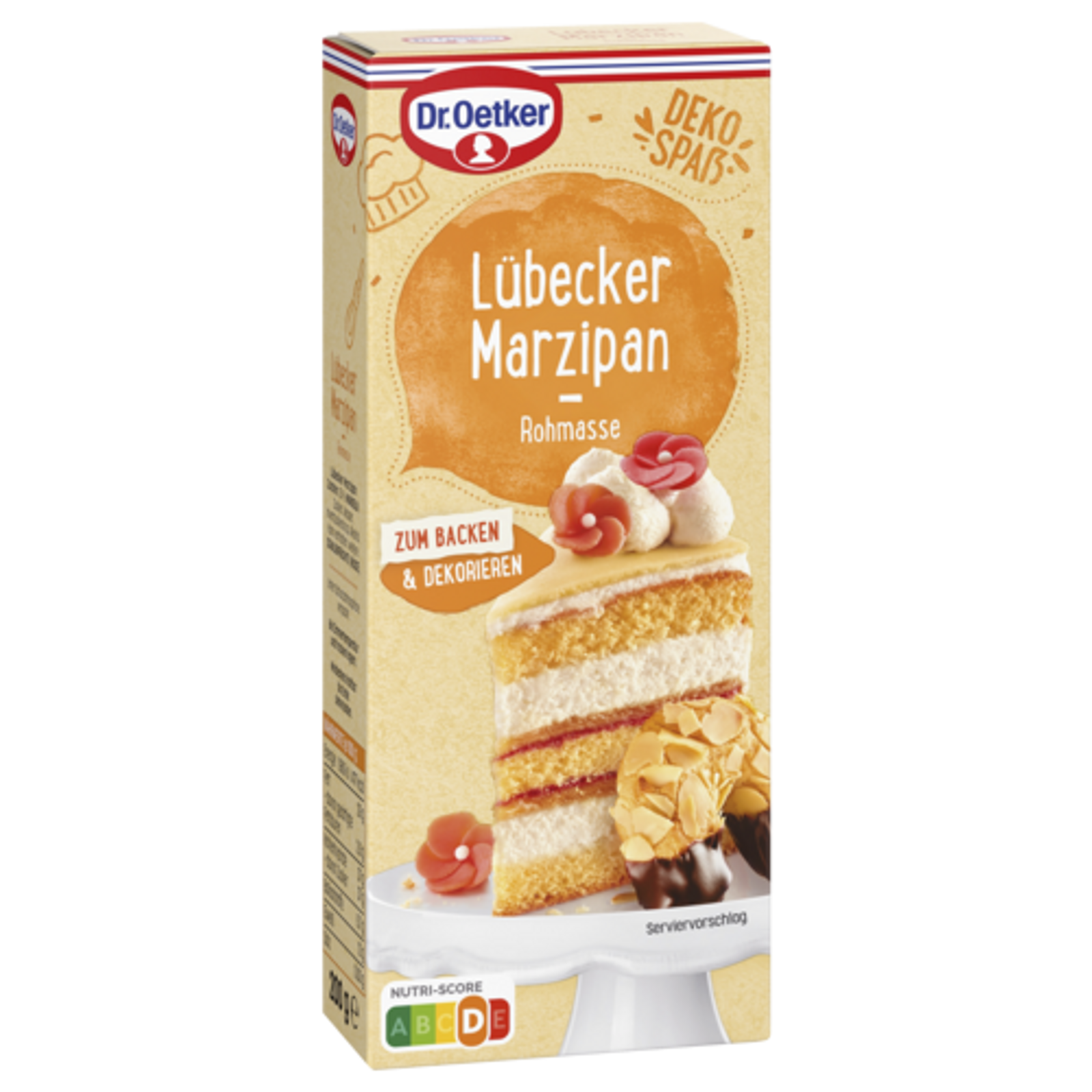 Dr.Oetker Lübecker Marzipan Rohmasse 200g