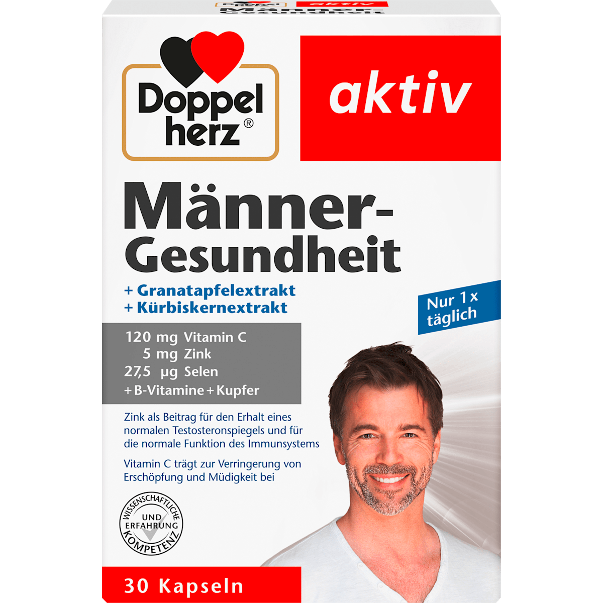 Doppelherz Männergesundheit 30Kapseln 28,2g