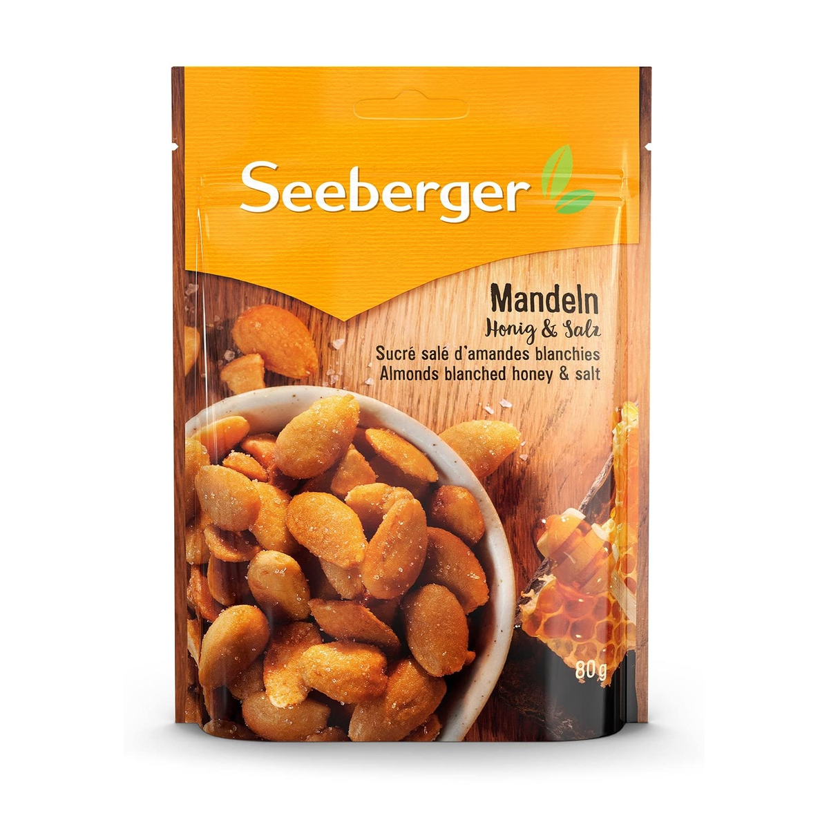 Seeberger Blanchierte Mandeln Honig & Salz 80g