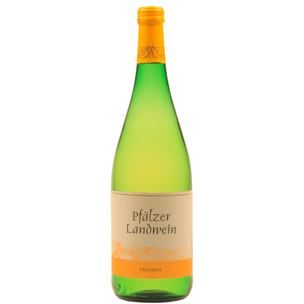 Pfälzer Landwein weiß trocken 1l