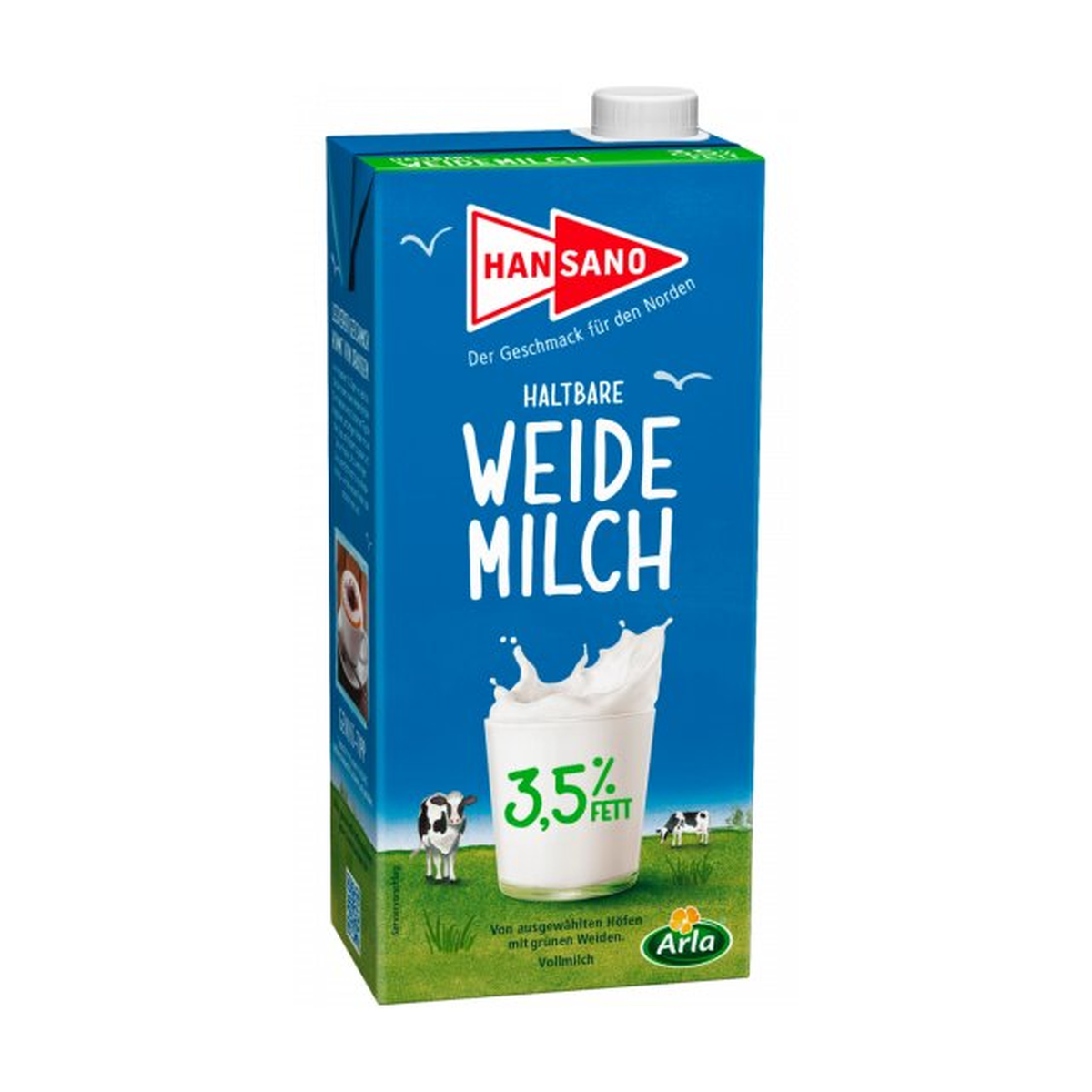 Hansano H-Weidemilch 3,5%1l