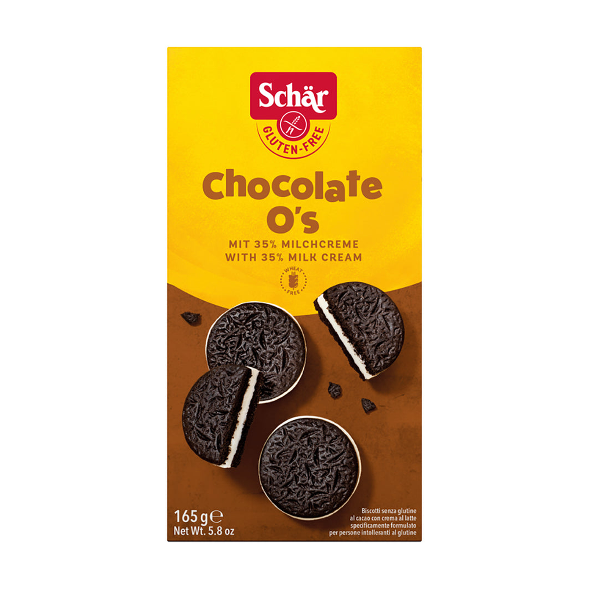 Schär Chocolate Os 165g